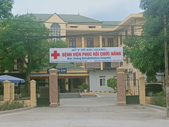 Số điện thoại Bệnh viện Phục hồi chức năng Bắc Giang thông tin địa chỉ liên hệ